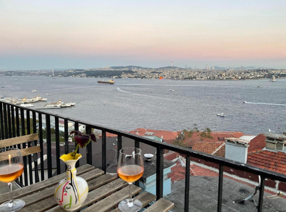 Art Loft , 270* Full Sea View In Cihangir Apartment Istanbul Exterior photo