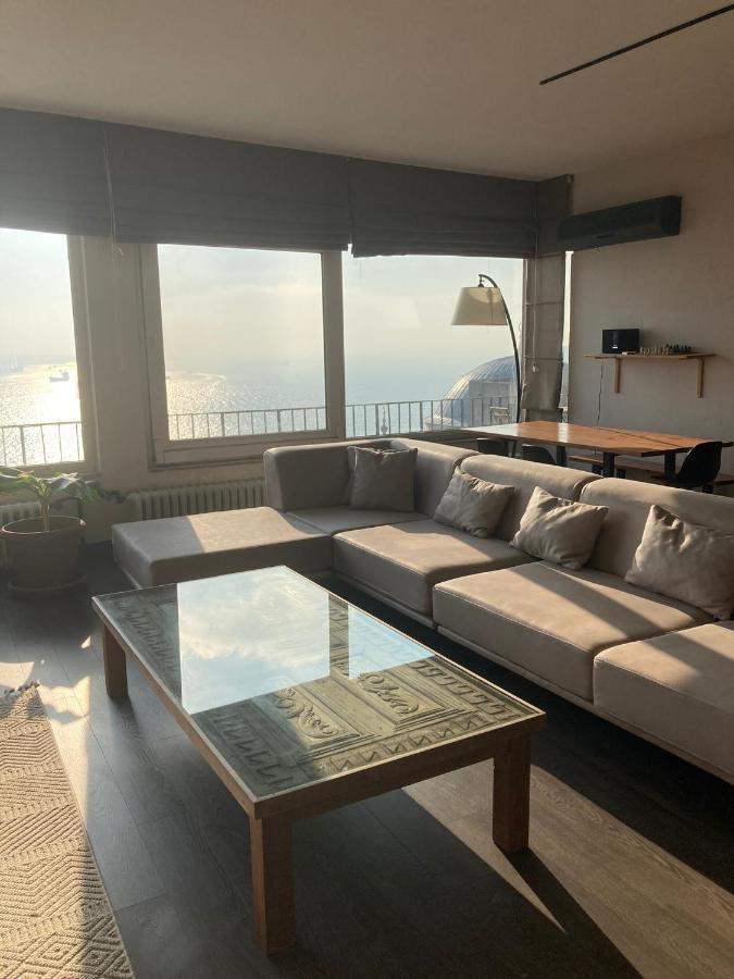 Art Loft , 270* Full Sea View In Cihangir Apartment Istanbul Exterior photo